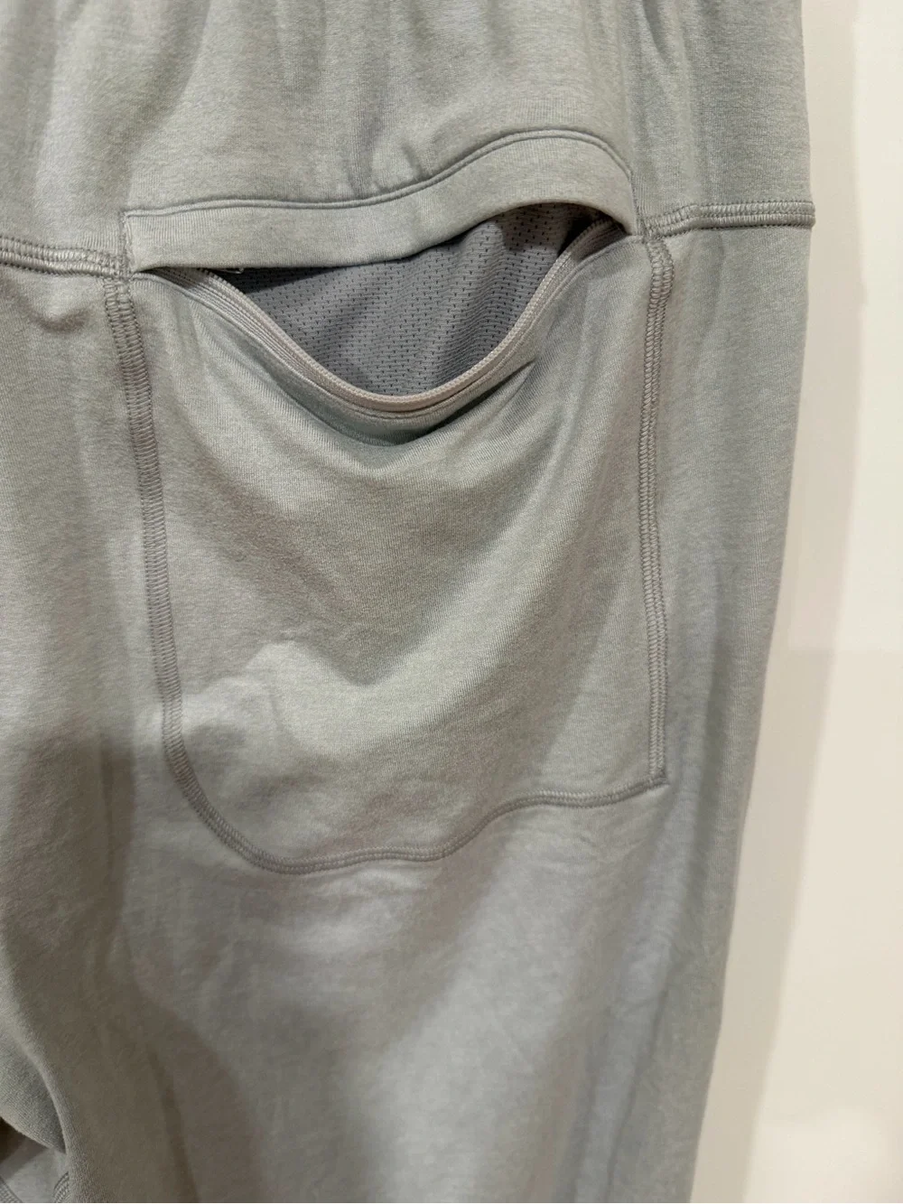 Lululemon Light Gray Men's Drawstring Lounge Pants